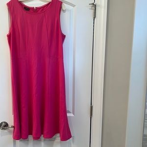 Talbots Hot Pink Dress Size 14